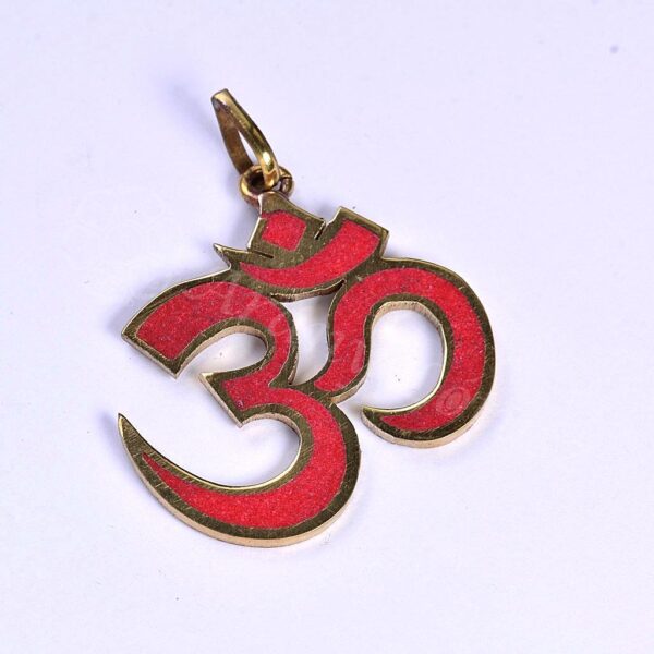 OM medál vörös korallal