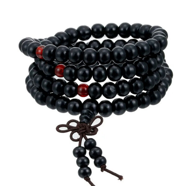 Buddhista mala 108 szemes (8 mm-es szemekkel)