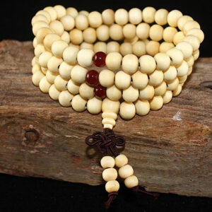 Buddhista mala 108 szemes (8 mm-es szemekkel)