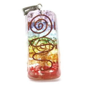 Csakrasoros elegáns Orgonit medál