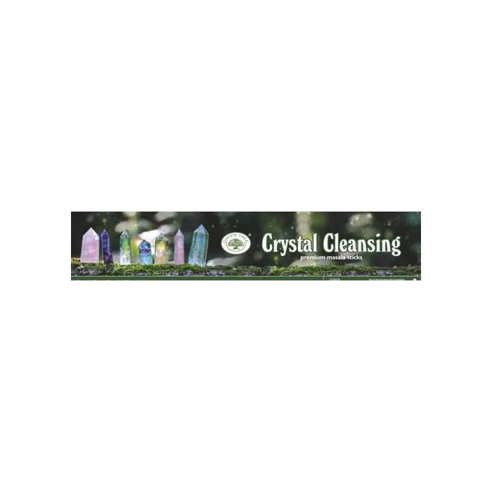 Green Tree Crystal Cleansing természetes indiai prémium füstölő