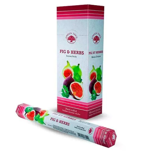 Green Tree Fig & Herbs Füge és Gyógynövények természetes füstölő