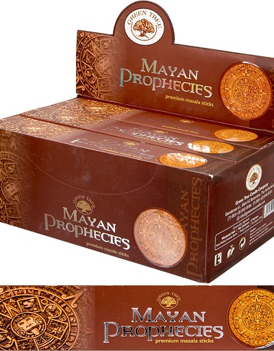 Green Tree Mayan Prophecies természetes indiai prémium füstölő