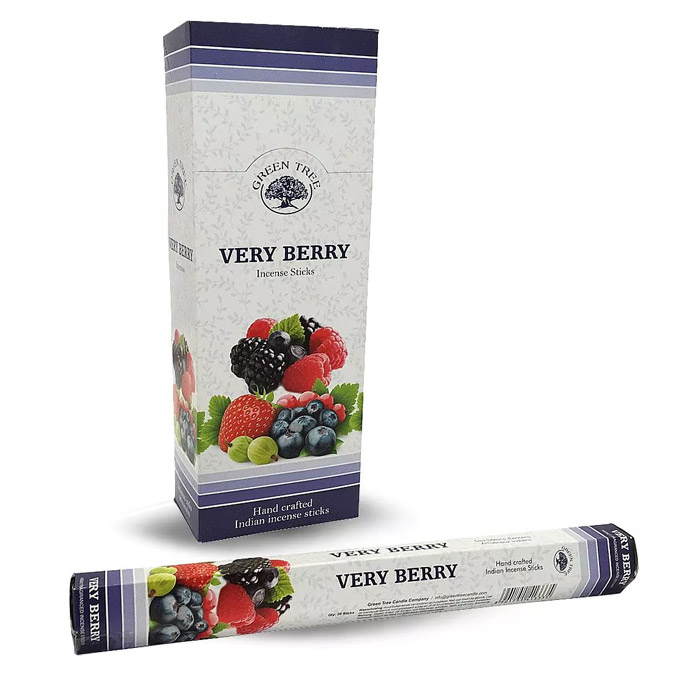 Green Tree Very Berry gyümölcsös illatú természetes füstölő