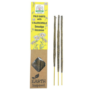 Namaste India Earth sorozat: Palo Santo és Kamilla prémium füstölő