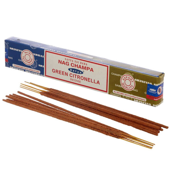 Satya Nag Champa & Green Citronella füstölő