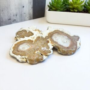 Achát geóda szelet