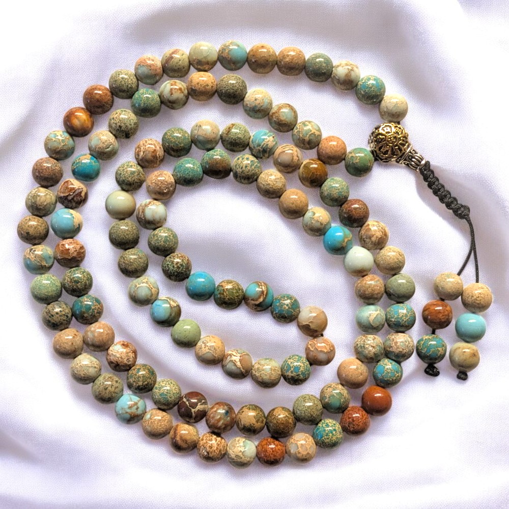 Regalit 108 szemes ásvány mala